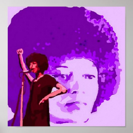 Angela Davis Poster (Voorkant)
