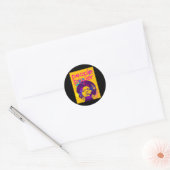 Angela Davis Poster Sticker (Envelop)