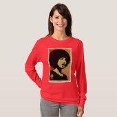 Angela Davis T-shirt (Voorkant volledig)