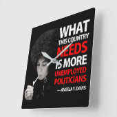 - Angela Davis Vierkante Klok (Hoek)