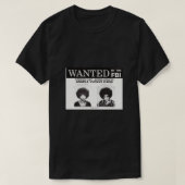 Angela Davis Wanted Tri-blend T-shirt (Design voorkant)