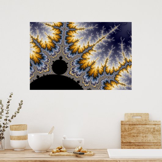 Angela - Fractal Poster (Keuken)