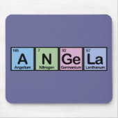 Angela gemaakt van Elementen Muismat (Voorkant)