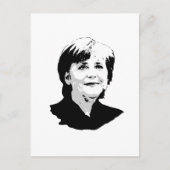 Angela Merkel Briefkaart (Voorkant)
