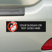 Angela Merkel Bumpersticker (Op auto)