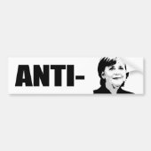 Angela Merkel Bumpersticker (Voorkant)