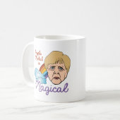 Angela Merkel is Magisch - -  Koffiemok (Voorkant links)