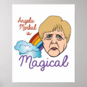 Angela Merkel is Magisch - - Poster (Voorkant)