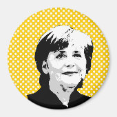 Angela Merkel Magneet (Voorkant)