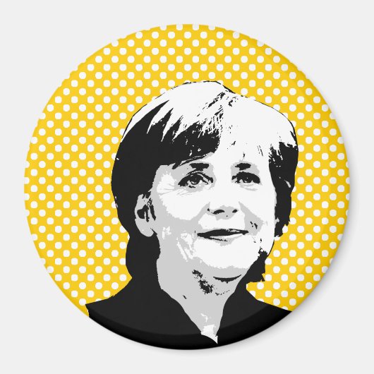 Angela Merkel Magneet (Voorkant)