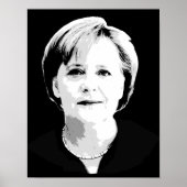Angela Merkel Poster (Voorkant)