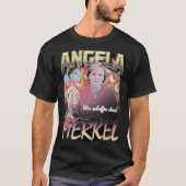 Angela Merkel Rap Bootleg T-shirt Classic T-Shirt (Voorkant)