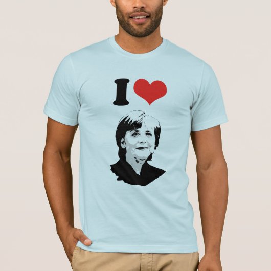 Angela Merkel T-shirt (Voorkant)