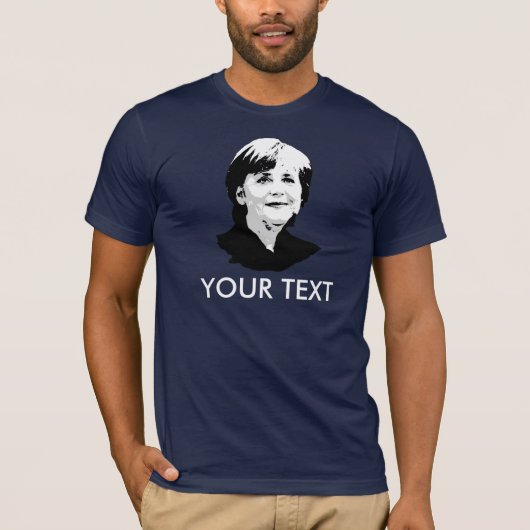 Angela Merkel T-shirt (Voorkant)