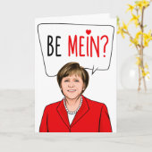 ANGELA MERKEL: Wees Mein Kaart (Gele Bloem)