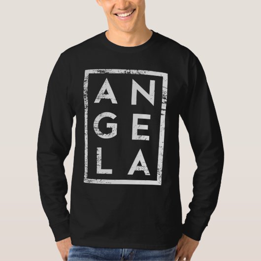 Angela Minimalisme T-shirt (Voorkant)