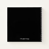  Angela naam  roze roos bloemen Notitieboek (Achterkant)