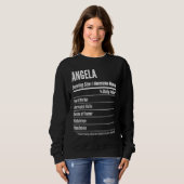 Angela Nutritional Facts Serving Size Calories Trui (Voorkant volledig)
