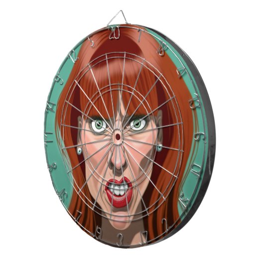 Angela_Rayner Dartboard 2 Dartbord (Voorkant Rechts)