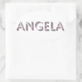Angela sticker naam (Tas)