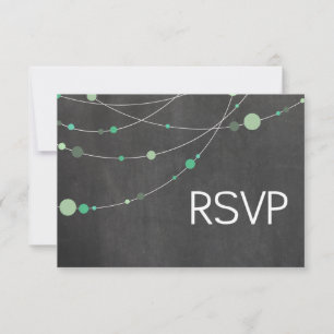 Angela Stylish Strands RSVP krijtbord mint Kaartje