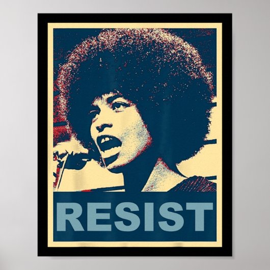 Angela - Weersta - Davis 2 Poster (Voorkant)