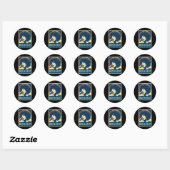 Angela - Weersta - Davis 2 Ronde Sticker (Vel)
