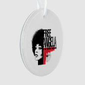 Angela Yvonne Davis Ornament (voorkant)