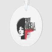 Angela Yvonne Davis Ornament (voorkant)
