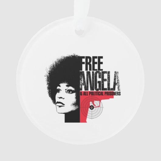 Angela Yvonne Davis Ornament (voorkant)