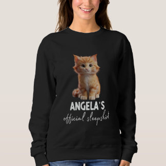 ANGELA's officiële kat slaapshirt pyjama Trui