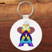 Angelbet Letter A Sleutelhanger (Voorkant)