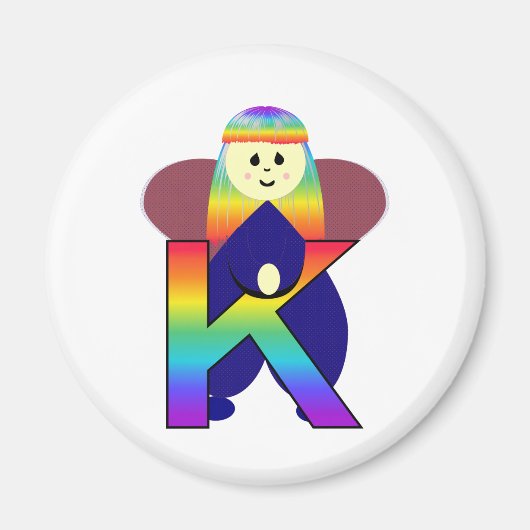 Angelbet Letter K Magneet (Voorkant)