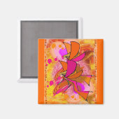 angeldolphinfunandgiggles1 magneet (Voorkant / Achterkant)