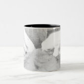 angelengel tweekleurige koffiemok (Center)