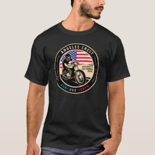 Angeles Crest Highway California Motorcycle T-shirt