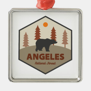 Angeles National Forest California Beer Metalen Ornament