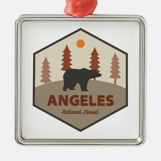 Angeles National Forest California Beer Metalen Ornament (Voorkant)