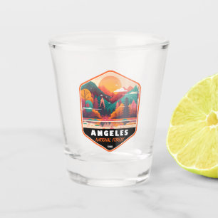 Angeles National Forest California  Emblem Shot Glas
