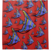 Angelfish #2 douchegordijn (Voorkant)