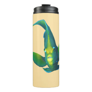 Angelfish - Abstract Design - Knippen uit een foto Thermosbeker