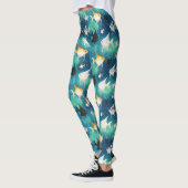 Angelfish Aquarium Pattern Leggings (Links)