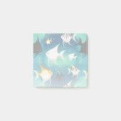 Angelfish Aquarium Pattern Post-it® Notes (Voorkant)