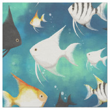 Angelfish Aquarium Pattern