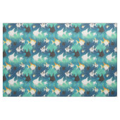 Angelfish Aquarium Pattern Stof (Fat Quarter)