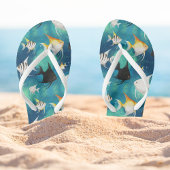 Angelfish Aquarium Pattern Teenslippers