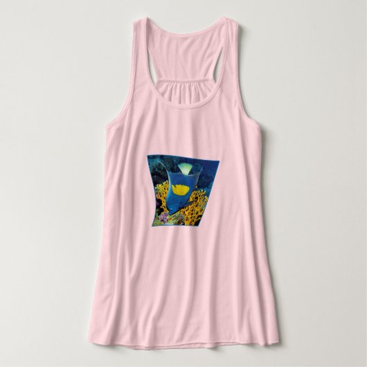 Angelfish at coral reef - Photographic design |  Tanktop (Design voorkant)