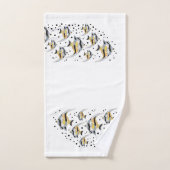 Angelfish Bathroom Towel Set Bad Handdoek (Handdoek)