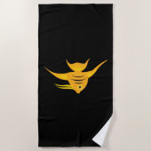 AngelFish_Beauful Swimmer Strandlaken (Voorkant)