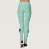 Angelfish bij koraalrif - Fotografisch ontwerp | Leggings (Achterkant)